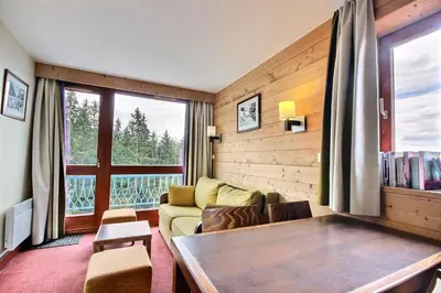 Coin salon dans l'établissement Résidences quartier Charmettoger - maeva Home - Studio 4 personnes - Sélection MAE-7494