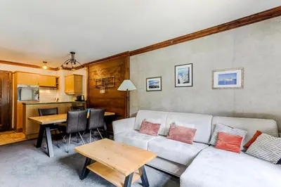 Cuisine ou kitchenette dans l'établissement Résidence Les Arcs 1950 Le Village - maeva Home - Appartement 2 pièces 4 personnes - Prestige MAE-1194