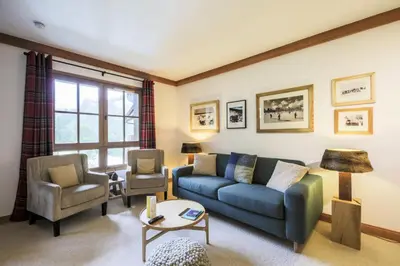 Coin salon dans l'établissement Résidence Les Arcs 1950 Le Village - maeva Home - 3 Pièces 6 Personnes Exclusive MAE-6150