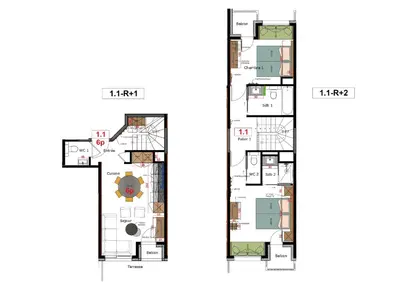 Plan de l'établissement Chalet Hôtel Turquoise