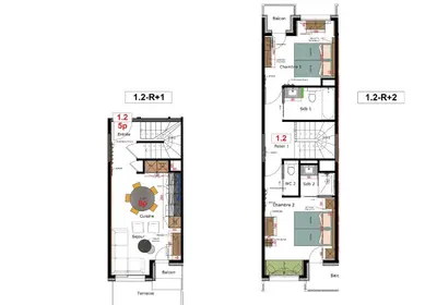 Plan de l'établissement Chalet Hôtel Turquoise