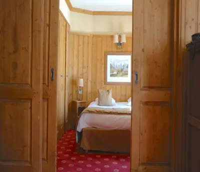 Un ou plusieurs lits dans un hébergement de l'établissement 5* Flat - 6 people - Arc 1950 - Sun - View - SPA