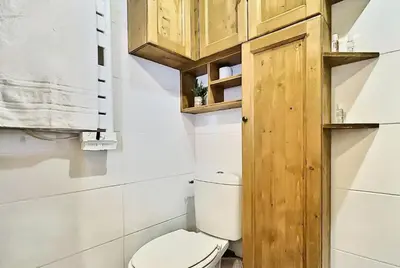 Salle de bains dans l'établissement Résidence Les Trolles - JOLI APPARTEMENT 4 PERSONNES PRES DES PISTES MAE-3604