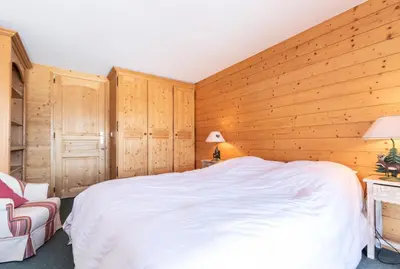 Un ou plusieurs lits dans un hébergement de l'établissement Résidence Aiguille Grive Bat Iii - Très beau duplex de 4 pièces pour 8 personnes, skis aux pieds, dans le village de Charmettoger à Arc 1800 MAE-1665