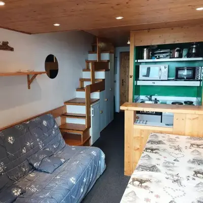 Résidence Vogel - Agréable duplex 6 personnes avec une très belle vue sur la vallée dans le village de Charmettoger à Arc 1800 MAE-1693