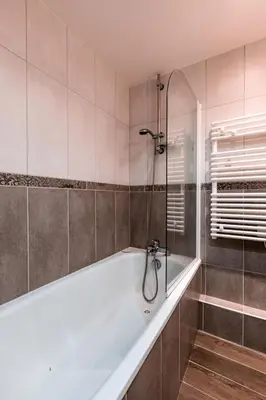 Salle de bains dans l'établissement Résidence Nova - Appartement 2 pièces 6 personnes proche des pistes, des commerces, de la garderie et de l'ESF au centre de la station d’Arc 1800 MAE-1716
