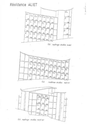 Plan de l'établissement Résidence Alliet - Duplex rénové pour 5 personnes proche des pistes et des commerces dans le village de Charmettoger MAE-1731