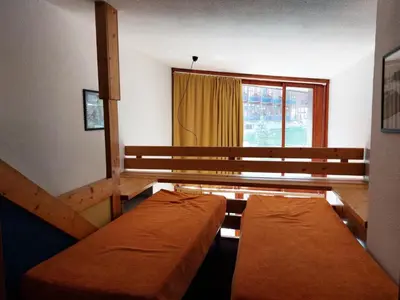 Un ou plusieurs lits dans un hébergement de l'établissement Résidence Alliet - Duplex rénové pour 5 personnes proche des pistes et des commerces dans le village de Charmettoger MAE-1731
