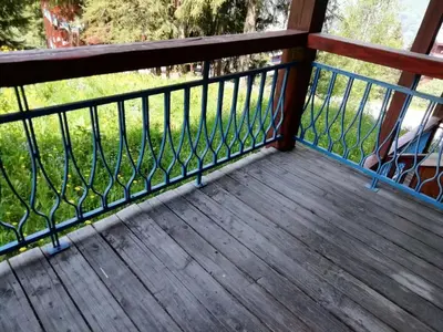 Balcon ou terrasse dans l'établissement Résidence Archeboc - Appartement 5 personnes à Arc 1800 proche des pistes dans le village de Charmettoger MAE-1925