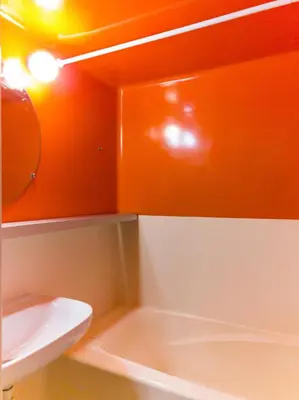 Salle de bains dans l'établissement Résidence Nova - Appartement 2 pièces 6 personnes proche des pistes, des commerces, de la garderie et de l'ESF au centre de la station d’Arc 1800 MAE-2042