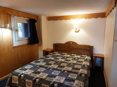 Un ou plusieurs lits dans un hébergement de l'établissement Résidence Archeboc - Studio 4 personnes à Arc 1800 proche des pistes dans le village de Charmettoger MAE-2130