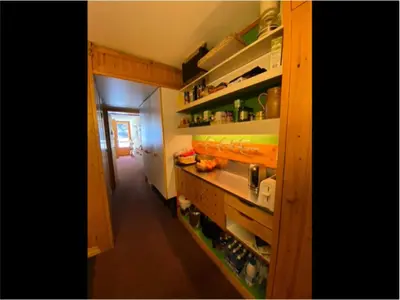 Cuisine ou kitchenette dans l'établissement Résidence Lauzieres - Appartement 3 pièces pour 8 personnes skis aux pieds et proche des commerces dans le village du Charvet à Arc 1800 MAE-4484