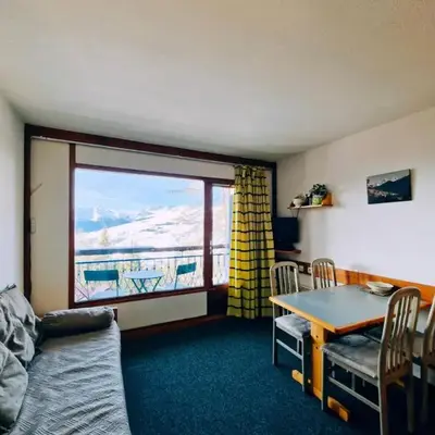 Résidence Ruitor Arc 1800 - Appartement 2 pièces pour 4 personnes avec un jolie vue sur la vallée