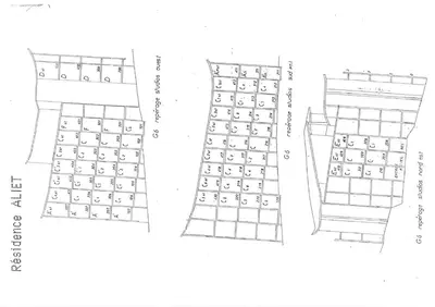 Plan de l'établissement Résidence Alliet - Duplex pour 5 personnes proche des pistes et des commerces dans le village de Charmettoger MAE-1904
