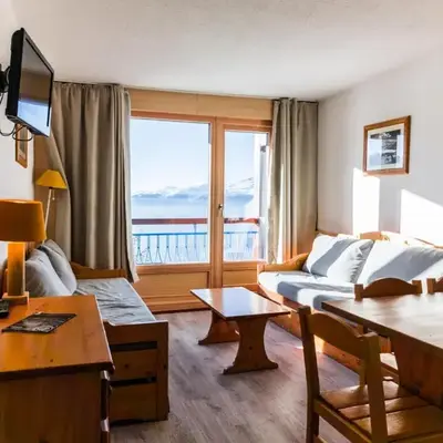 Résidence Ruitor Arc 1800 - Appartement 3 pièces pour 6 personnes avec une jolie vue sur la vallée
