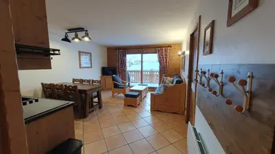 Cuisine ou kitchenette dans l'établissement Tignes2100 - Le Télémark