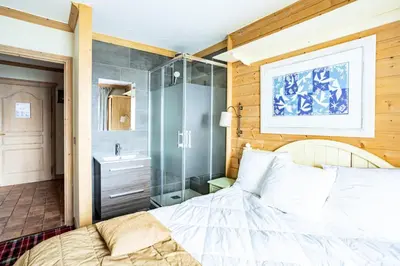 Un ou plusieurs lits dans un hébergement de l'établissement Résidence Les Arcs 1950 Le Village - maeva Home - Appartement 4 pièces 8 personnes - Sélection MAE-4444