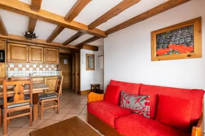 Cuisine ou kitchenette dans l'établissement Résidence Les Alpages de Chantel - maeva Home - Appartement 3 Pièces 6 Personnes - Sélection MAE-1652
