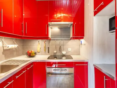Cuisine ou kitchenette dans l'établissement Holiday Home Le Cafetan - Les Chartreux by Interhome