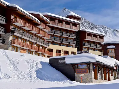 L'établissement Charmant apt 6 pers rénové, ski aux pieds, balcon - Animaux admis - FR-1-181-2057 en hiver