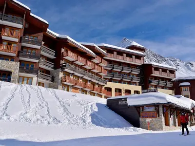 L'établissement Charmant apt 6 pers rénové, ski aux pieds, balcon - Animaux admis - FR-1-181-2057 en hiver