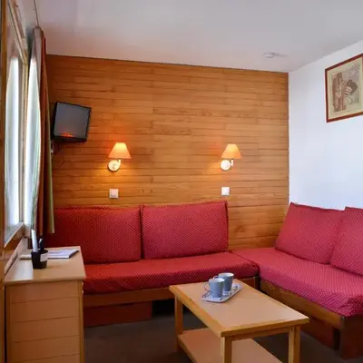 Studio tout confort 3/4 pers. - Centre station - Vue pistes - Casier à skis - FR-1-181-2087