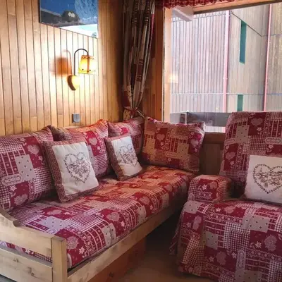 Appartement spacieux 5 pers · Skis aux pieds · Balcon vue pistes - FR-1-181-2180
