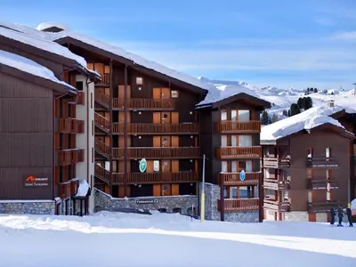 L'établissement Appartement avec balcon et accès direct pistes, animaux admis - FR-1-181-2225 en hiver