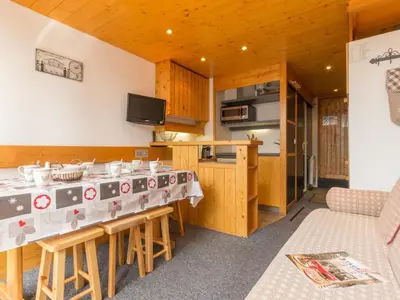Cuisine ou kitchenette dans l'établissement Duplex rénové au calme avec balcon - 6/7 pers. - FR-1-346-332