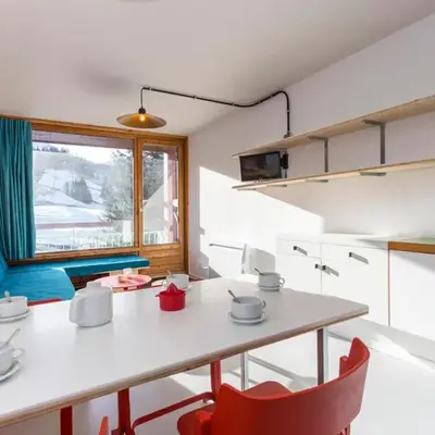 Studio rénové skis aux pieds avec balcon - Les Arcs 1800 - FR-1-346-352