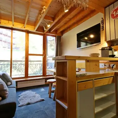 Duplex calme et agréable avec balcon aux Arcs 1800 - FR-1-346-337