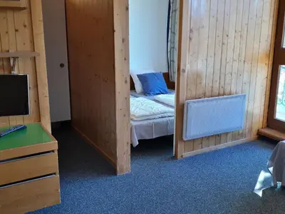 Un ou plusieurs lits dans un hébergement de l'établissement Appartement 2 pièces · Balcon · Wifi gratuit - FR-1-346-407