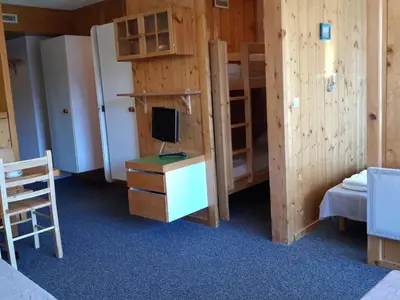 Un ou plusieurs lits dans un hébergement de l'établissement Appartement 2 pièces · Balcon · Wifi gratuit - FR-1-346-407