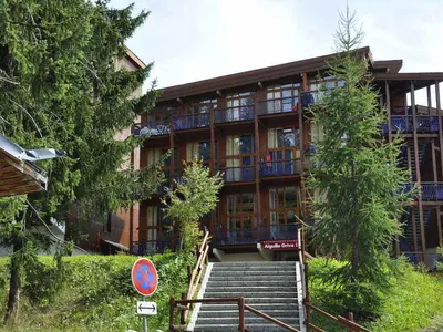 Jardin de l'établissement Duplex rénové proche pistes avec balcon - FR-1-346-424