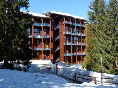 L'établissement Studio mezzanine pour 6 pers. proche pistes avec balcon et Wifi - FR-1-346-413 en hiver