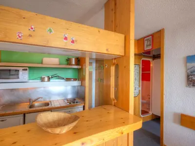 Cuisine ou kitchenette dans l'établissement Appartement lumineux au centre, balcon, 5 pers - FR-1-346-432