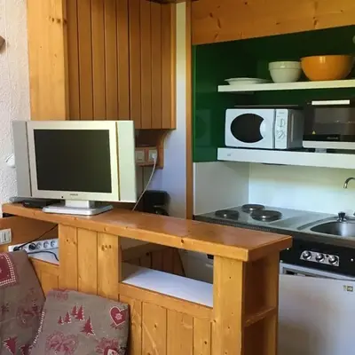 Appartement duplex calme 5 pers. proche pistes avec balcon - FR-1-346-430