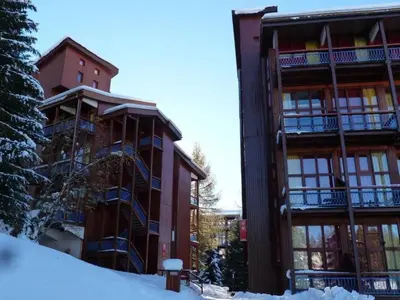 L'établissement Studio cosy à Les Arcs 1800, ski aux pieds, 4 pers. - FR-1-346-459 en hiver