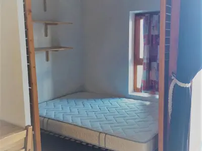 Un ou plusieurs lits dans un hébergement de l'établissement Appartement 4 pers. Avec balcon au calme - FR-1-346-460