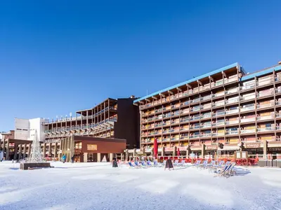 Plan de l'établissement Studio lumineux · Ski aux pieds · Balcon sud · 4 couchages - FR-1-346-462