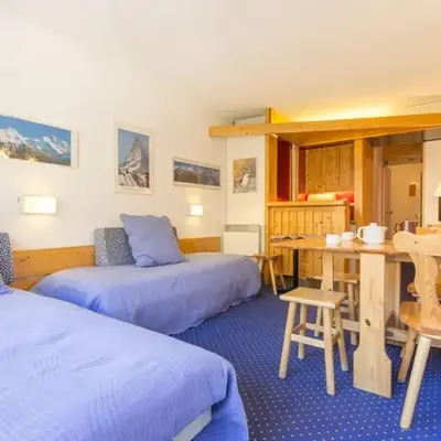 Studio lumineux · Ski aux pieds · Balcon sud · 4 couchages - FR-1-346-462