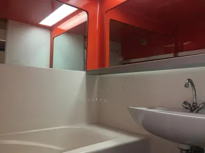 Salle de bains dans l'établissement Duplex Calme avec Balcon, 6 pers, Les Arcs 1800 - FR-1-346-476