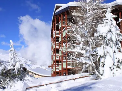 L'établissement Appartement 5 pers. aux Arcs 1800, Ski aux pieds, Balcon - FR-1-346-490 en hiver