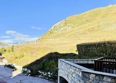 Plan de l'établissement Résidence Hameau Du Borsat - Studio 4 personnes à Tignes au pied des pistes et proche des commerces dans le quartier du Val Claret. Appartement situé au pied MAE-2106