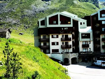 Plan de l'établissement Résidence Hameau Du Borsat - Studio 4 personnes à Tignes au pied des pistes et proche des commerces dans le quartier du Val Claret. Appartement situé au pied MAE-2106