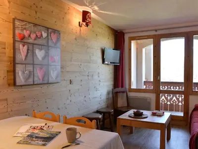 Plan de l'établissement Studio confortable 4 pers · Ski aux pieds · Animaux admis - FR-1-181-2294