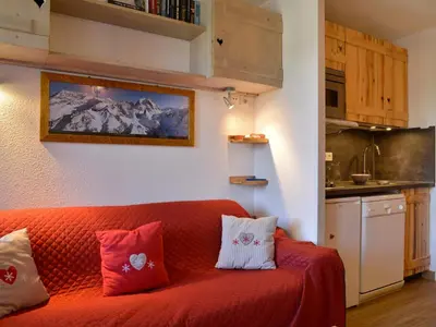 Plan de l'établissement Studio confortable 4 pers · Ski aux pieds · Animaux admis - FR-1-181-2294