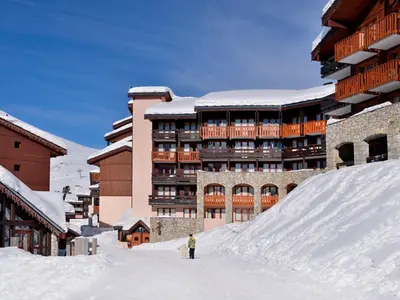 L'établissement Studio confortable, accès pistes, balcon, animaux admis - FR-1-181-2320 en hiver