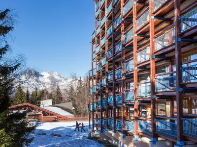 Vue générale sur la montagne ou vue sur la montagne depuis l'appartement