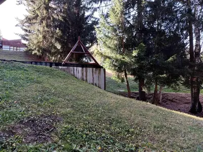 Jardin de l'établissement Résidence Belles Challes - Studio 4 personnes à Arc 1800 skis aux pieds et proche des commerces dans le village du Charvet MAE-2131